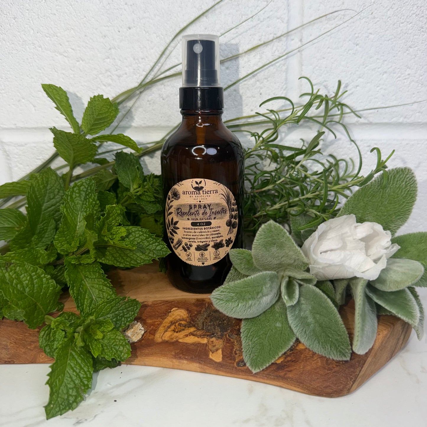 Spray Repelente Natural para Insectos  Aroma Tierra