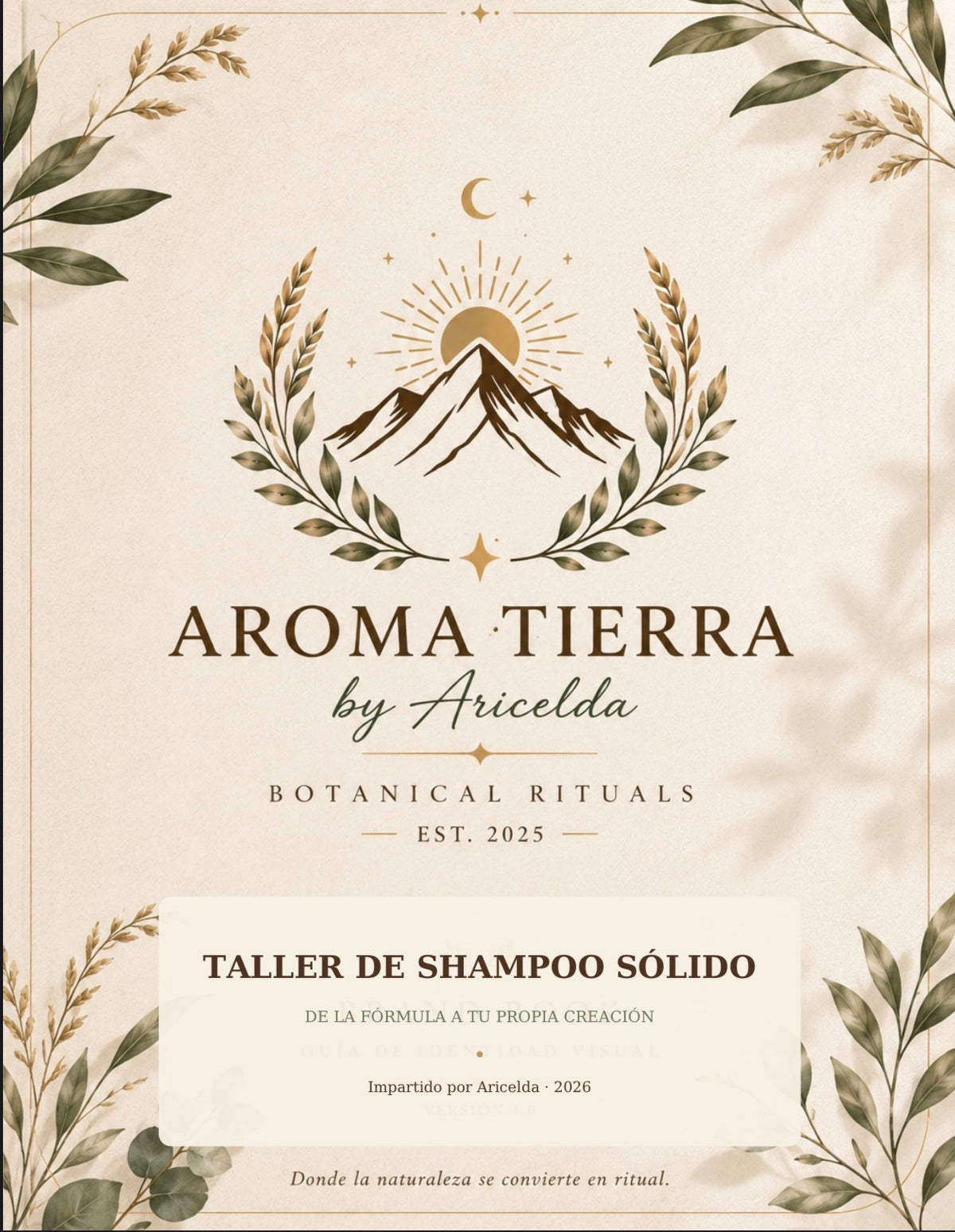 Aroma Tierra Academy — Collection of 3 Workshops