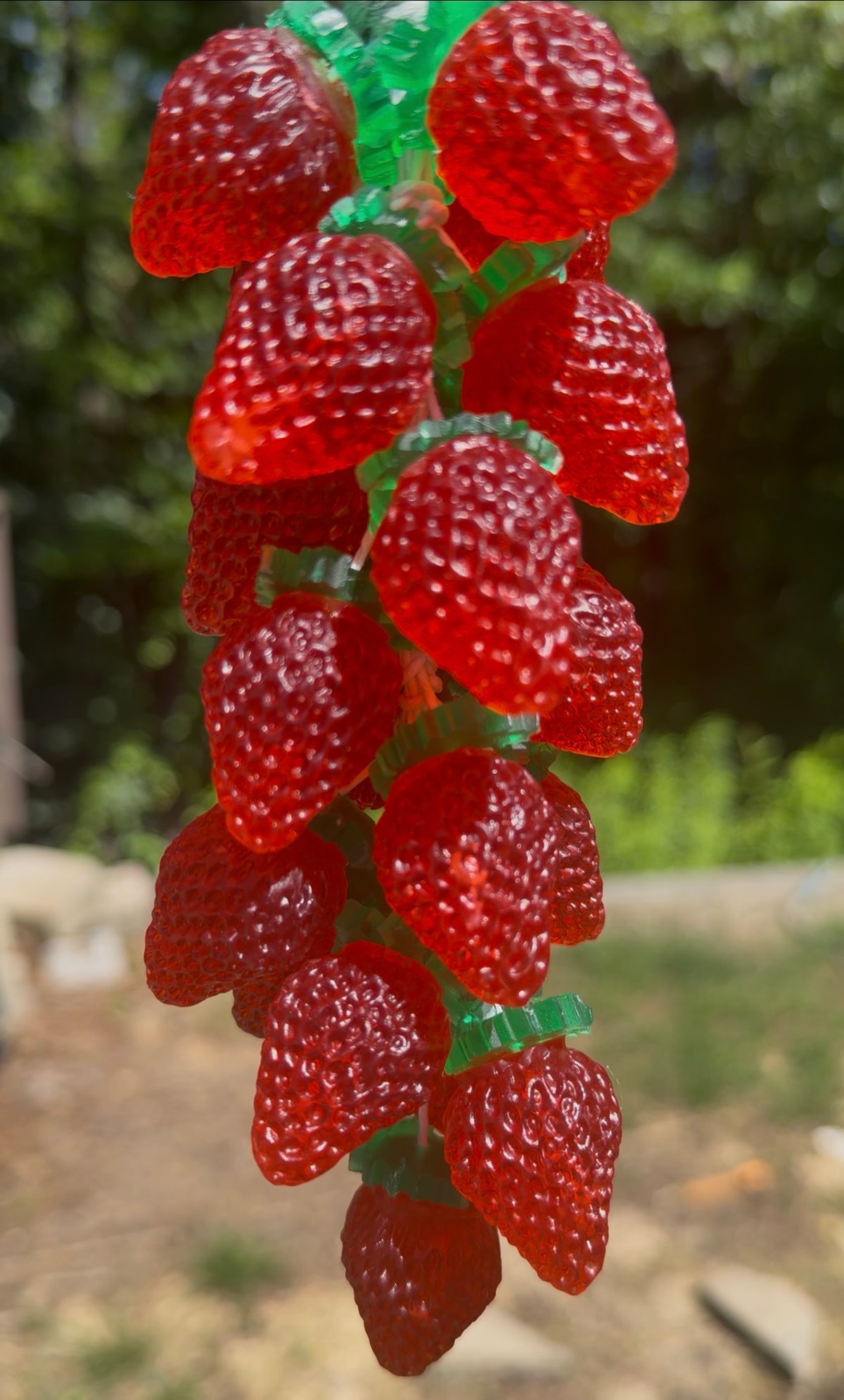 Jabón Decorativo – Racimo de Fresas