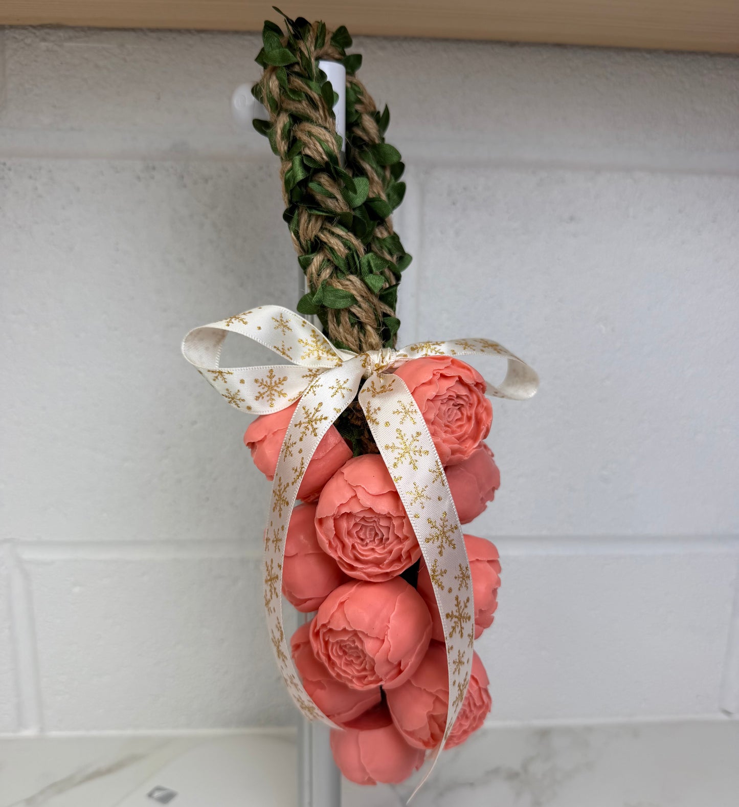 Ramo Floral de Jabones Artesanales Colgantes