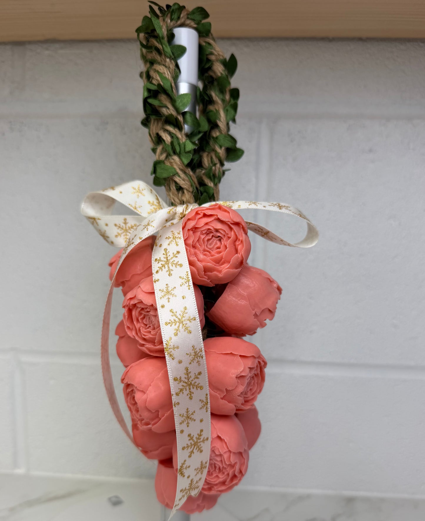 Ramo Floral de Jabones Artesanales Colgantes
