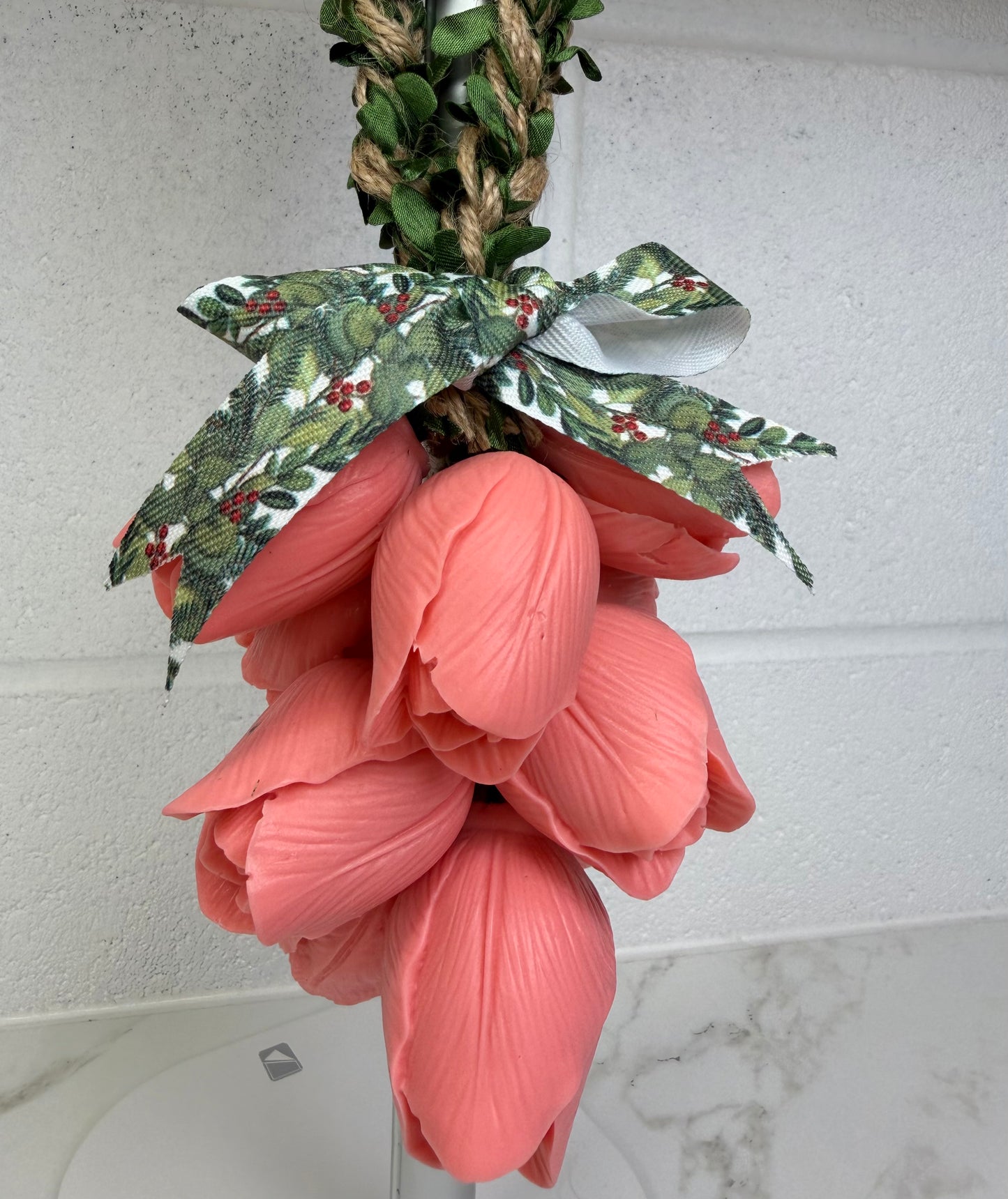 Ramo Floral de Jabones Artesanales Colgantes
