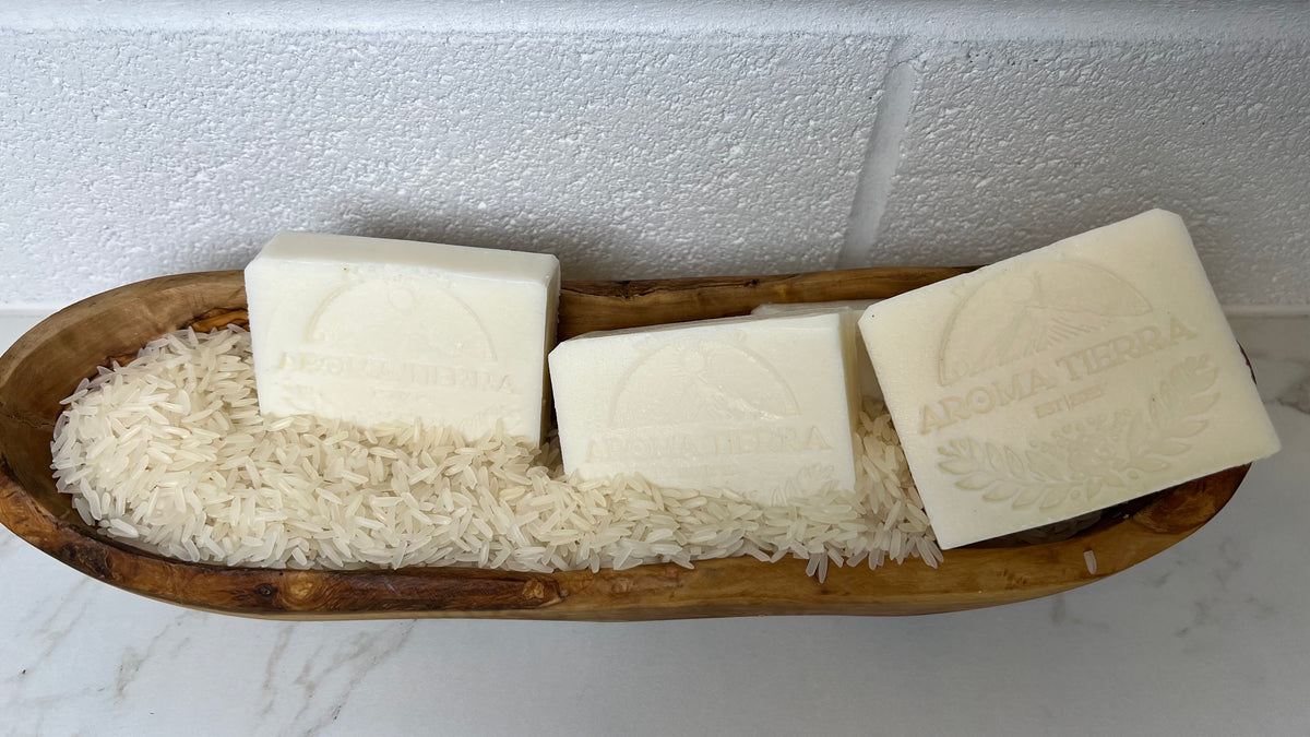 Jabon Facial de Arroz y Miel