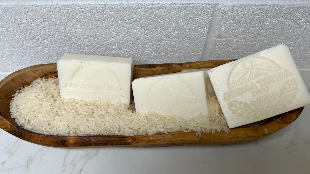 Jabon Facial de Arroz y Miel